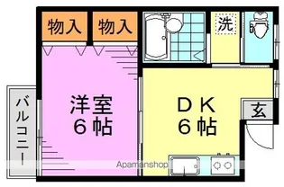 アイビーハウス【2階】の間取り