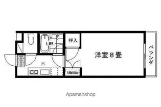 MAISON DE PARVENIR【3階】の間取り