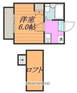ジュネパレス柏第107【2階】の間取り
