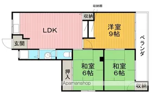 高田マンション【3階】の間取り