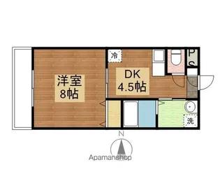 アンビシャス【306号室】の間取り