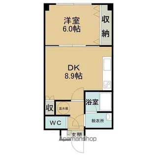 グリーンリバーⅢ【2階】の間取り
