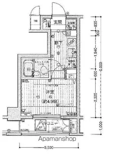 メインステージ御茶ノ水【2階】の間取り