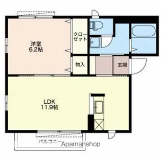 マ・メゾンK【2階】の間取り