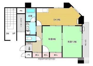 モリヤビル【3階】の間取り