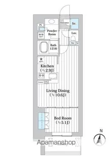 アビティグランデ砧 (B棟)【2階】の間取り