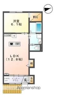欅 H.M.S館 清水坂【1階】の間取り