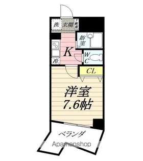 グランアベニール【4階】の間取り