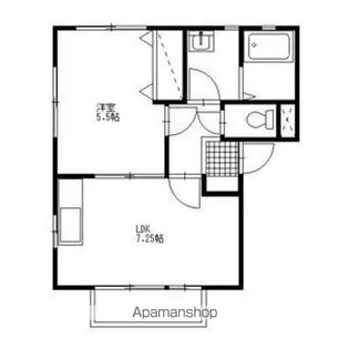 ハイツ・カトレア【1階】の間取り
