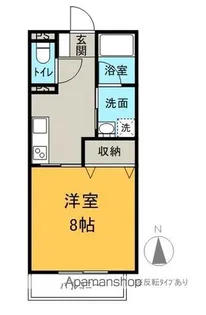 1Kの間取り画像