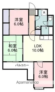 シティ・オーガ【302号室】の間取り