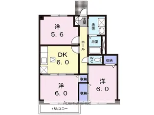 フェア・ブリーズ【1階】の間取り