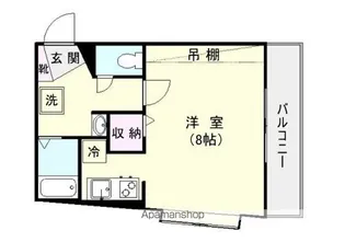 KOU TAI SHIN BUIL【2階】の間取り