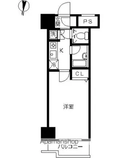 スカイコート森下【702号室号室】の間取り
