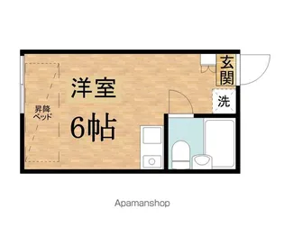 ホワイトウィング桜ヶ丘A【103号室】の間取り