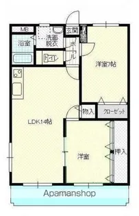 Mクラルテ【2階】の間取り