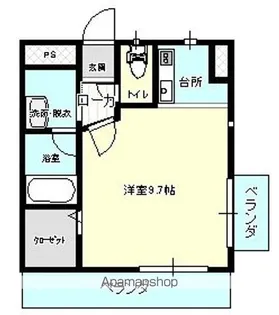 南町ヒルズ【301号室】の間取り