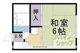 本町ハイツ【202号室】の間取り