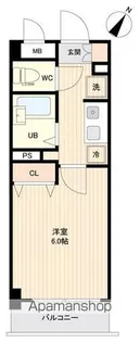 プライムアーバン行徳駅前Ⅱ【4階】の間取り
