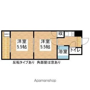 オアシス日向【8階】の間取り