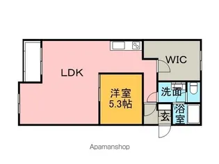 山の手パークハイツ【1階】の間取り