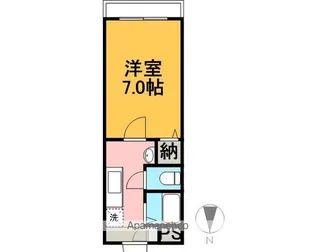 フリーデンハイム音羽【1階】の間取り