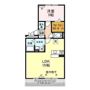 アドバンテージ Ⅳ【2階】の間取り