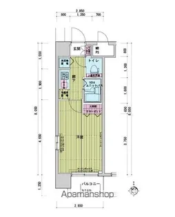 メインステージ練馬Ⅱ【7階】の間取り