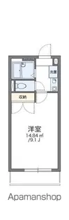 レオパレスアンフィニ【2階】の間取り