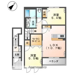 プロニティ・K【2階】の間取り