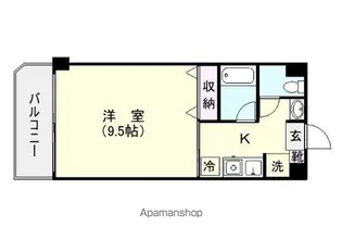 リードIN荒田【7階】の間取り