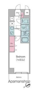 東京都江東区三好2丁目【マンション】の間取り