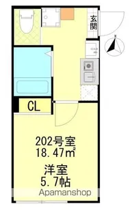 BASE【2階】の間取り