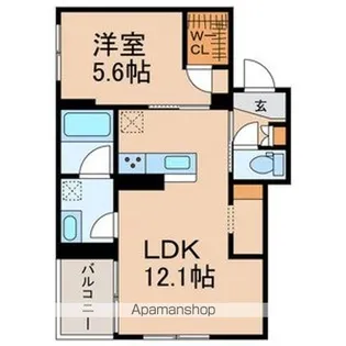 アヴェニール【2階】の間取り