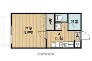 メゾンエクリエⅡ【1階】の間取り