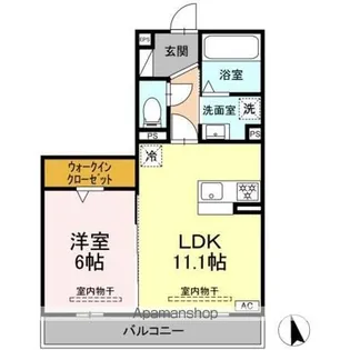 シリウス【2階】の間取り