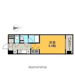 愛知県名古屋市中区平和2丁目【マンション】の間取り