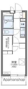 レオパレス西九条【4階】の間取り