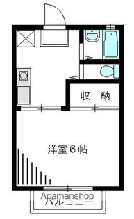 アネックス西糀谷【203号室】の間取り