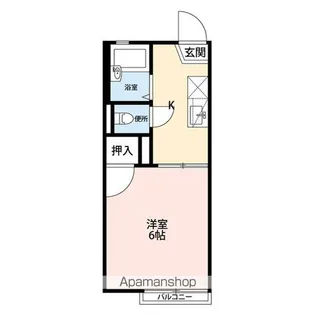 グリーンパレス【2階】の間取り