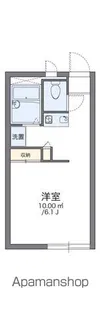 レオパレス高森台【2階】の間取り