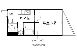 ソラティオ【301号室】の間取り