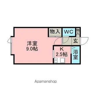 キャメルハウスⅢ【1階】の間取り