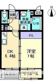 LUONTO KITACHO【3階】の間取り