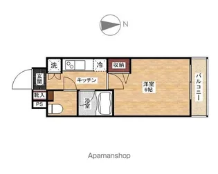 スパシエオリエンス板橋本町【9階】の間取り