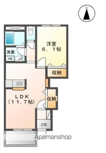 プルミエ【1階】の間取り