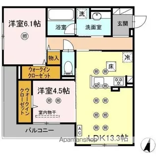 フィオーレ【1階】の間取り
