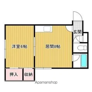 パークサイドコート【1階】の間取り