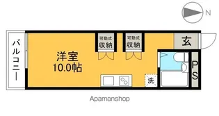 シャポーAP【2階】の間取り
