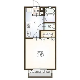 アークハイツ【2階】の間取り